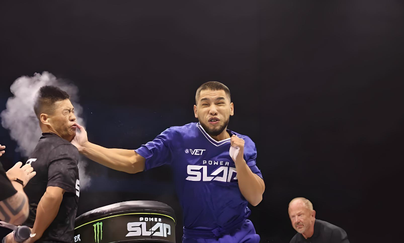 赵鸿刚被KO瞬间 图/视频截图