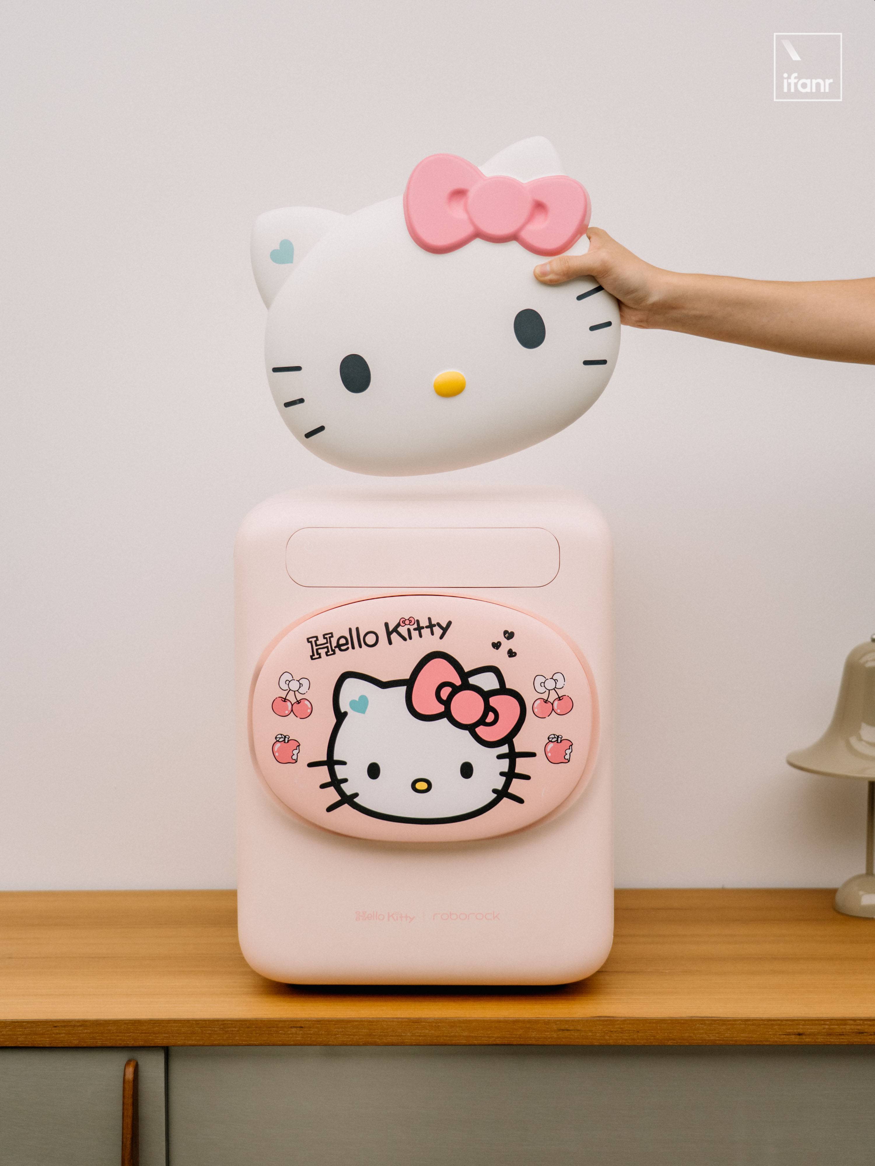 石头迷你洗烘一体机 Q1 Hello Kitty 限定版,让 Hello Kitty 给你洗衣服