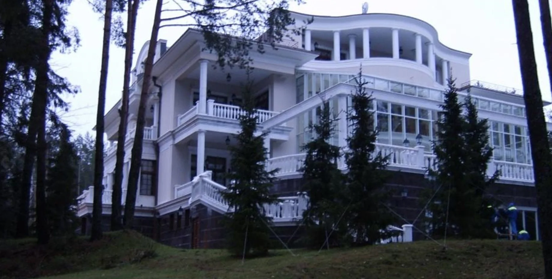 ▲普京在瓦尔达耶的官邸