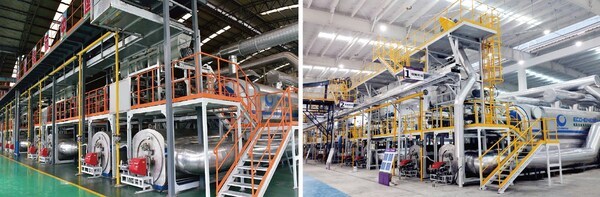 工业连续化大型热裂解装备运行现场