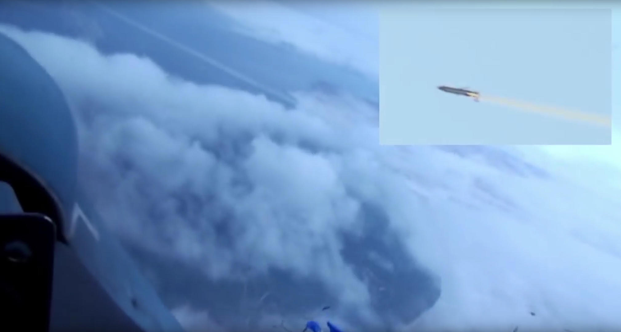 ▲俄罗斯核动力洲际巡航导弹“海燕”。资料图,图据视觉中国