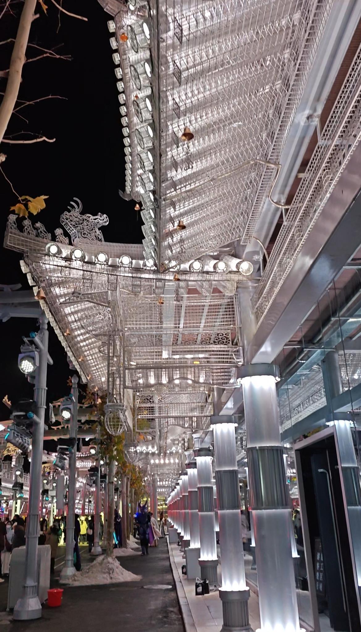 万岁山银丝古建