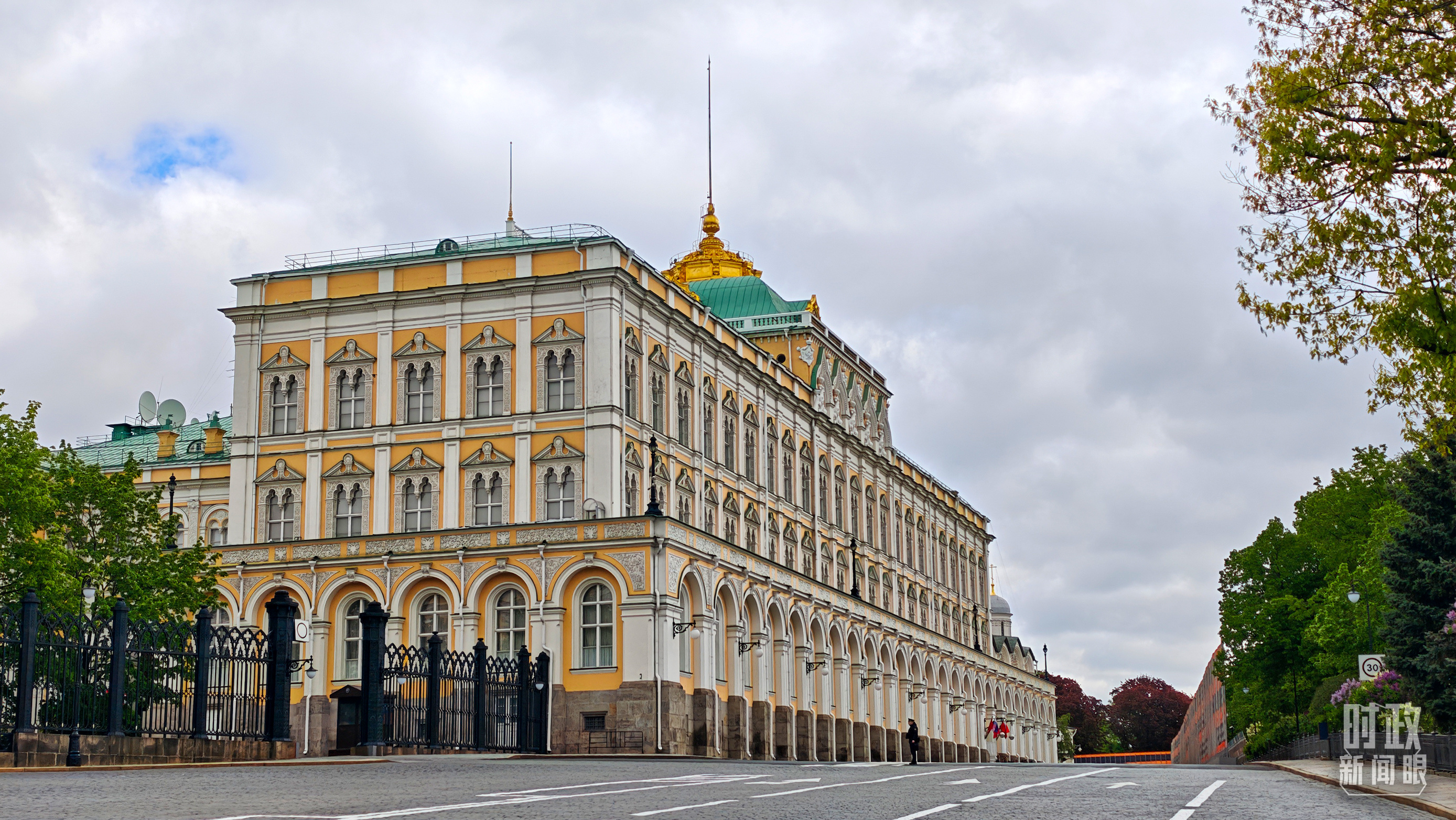 △克里姆林宫。（总台央视记者闫耀东拍摄）