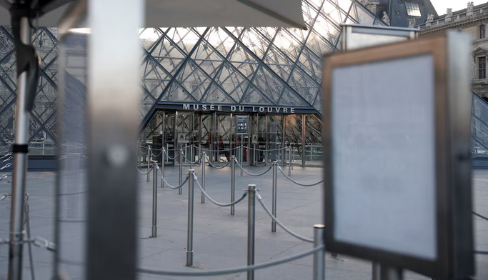 法国巴黎卢浮宫博物馆,资料图 图源:英媒