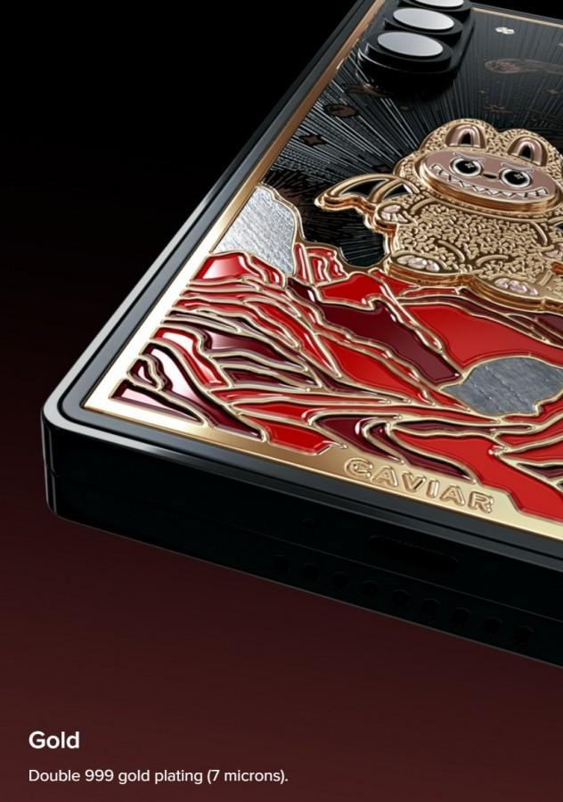 Caviar再出手:三星Galaxy Z Fold/Flip7 24K金特别版问世,灵感来自Labubu