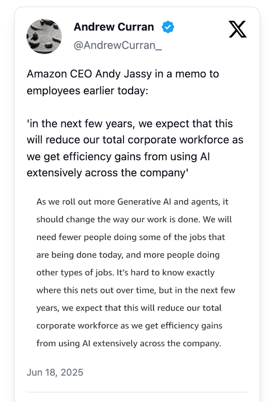 微软再裁 9000 人,白领大屠杀来袭:不用 AI 要被裁,用了 AI 也被裁