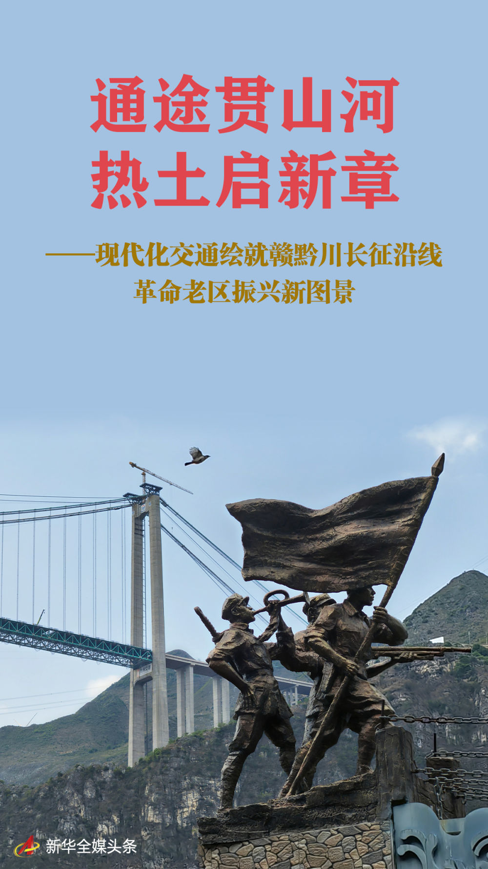 通途贯山河 热土启新章——现代化交通绘就赣黔川长征沿线革命老区振兴新图景
