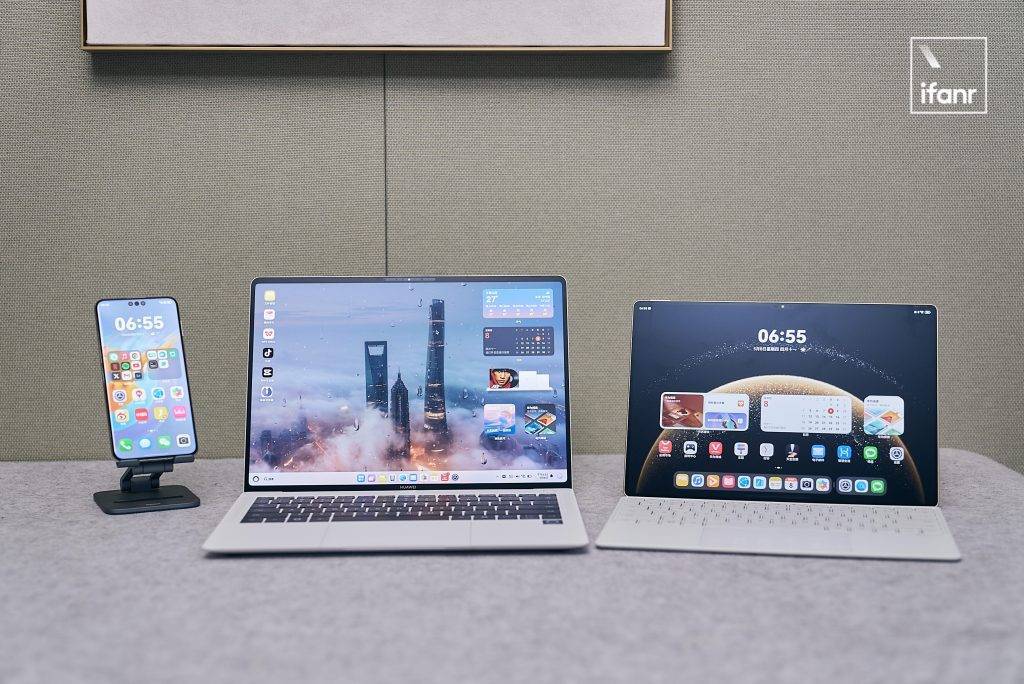 华为鸿蒙电脑现场上手:流畅得不像电脑,无缝兼容手机平板