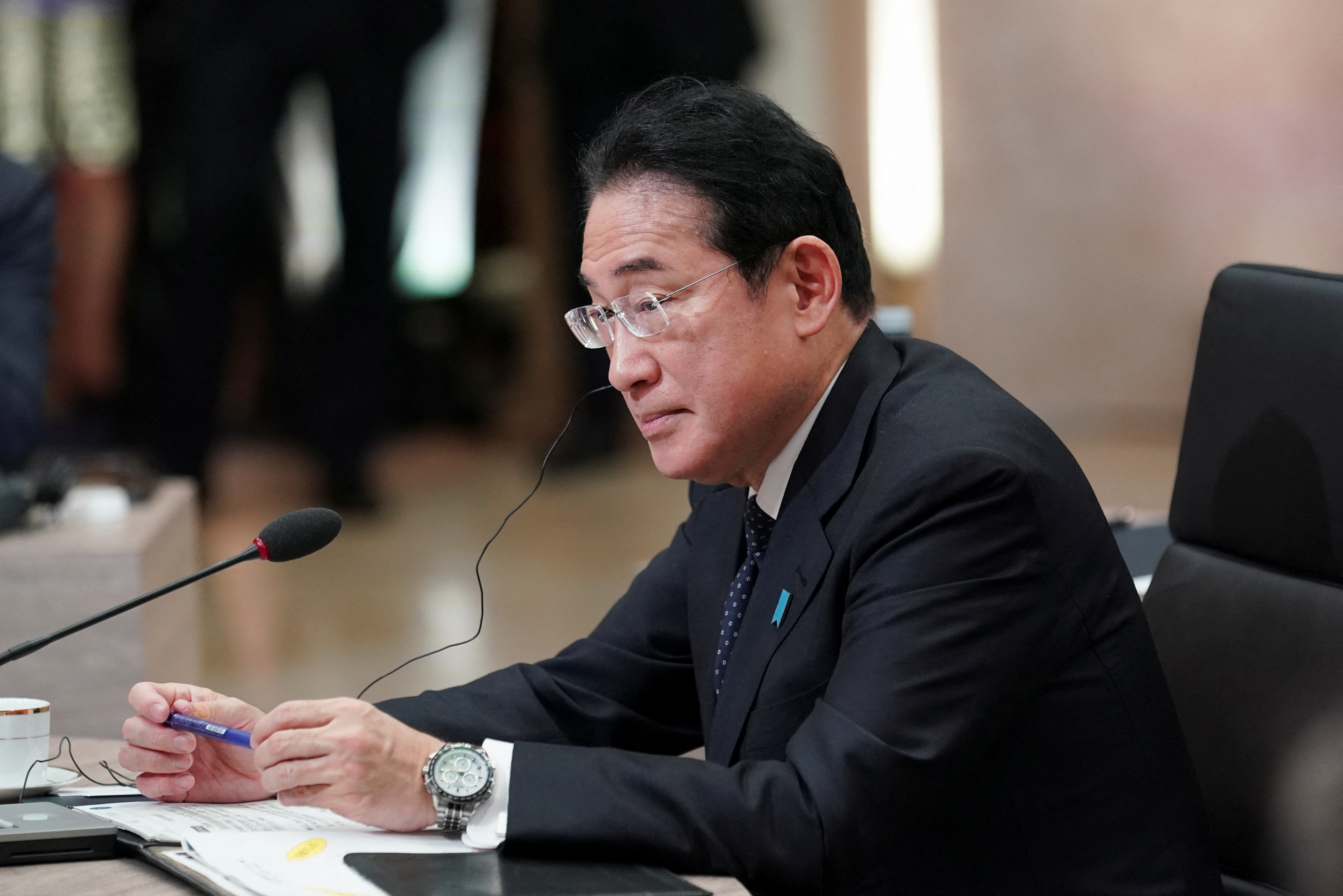 日本前首相岸田文雄 资料图片