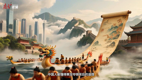 文化中国行 | AI赛龙舟，古人到底多会“划水”？