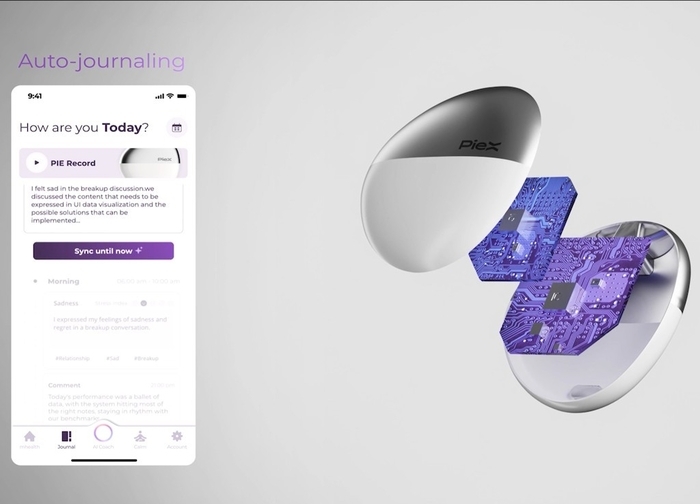 CES 2025|PieX AI发布全球首款人工智能的情绪追踪吊坠