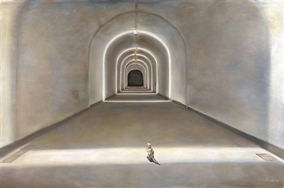 《寂然之夜No.2》 庞茂琨 布面油画 2023