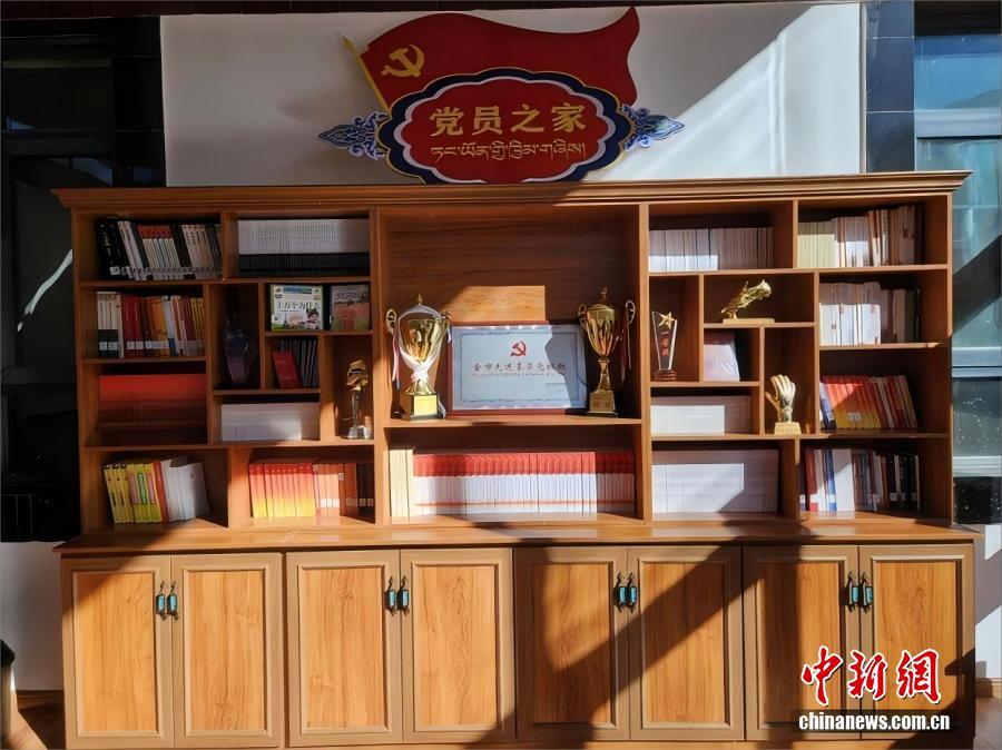 巴热村党员之家。 受访者供图