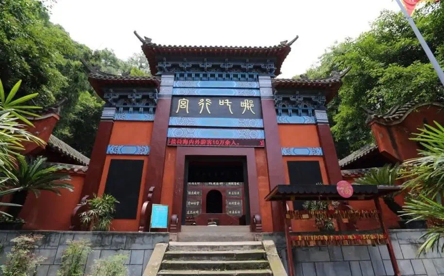 四川宜宾的哪吒行宫景点。南方+