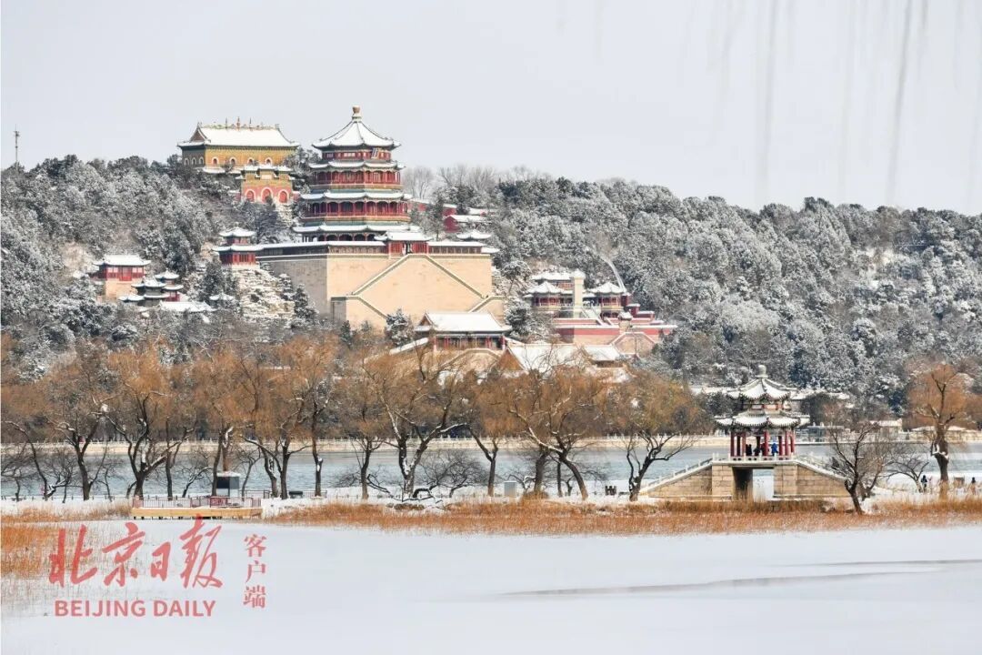 (资料图)颐和园雪景。北京日报记者 邓伟 摄