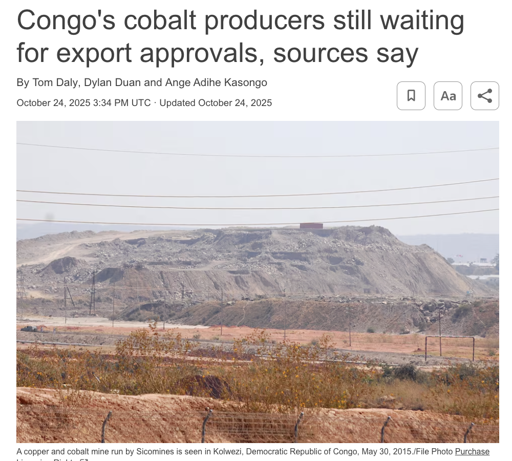 刚果内战,打崩了三元锂电池