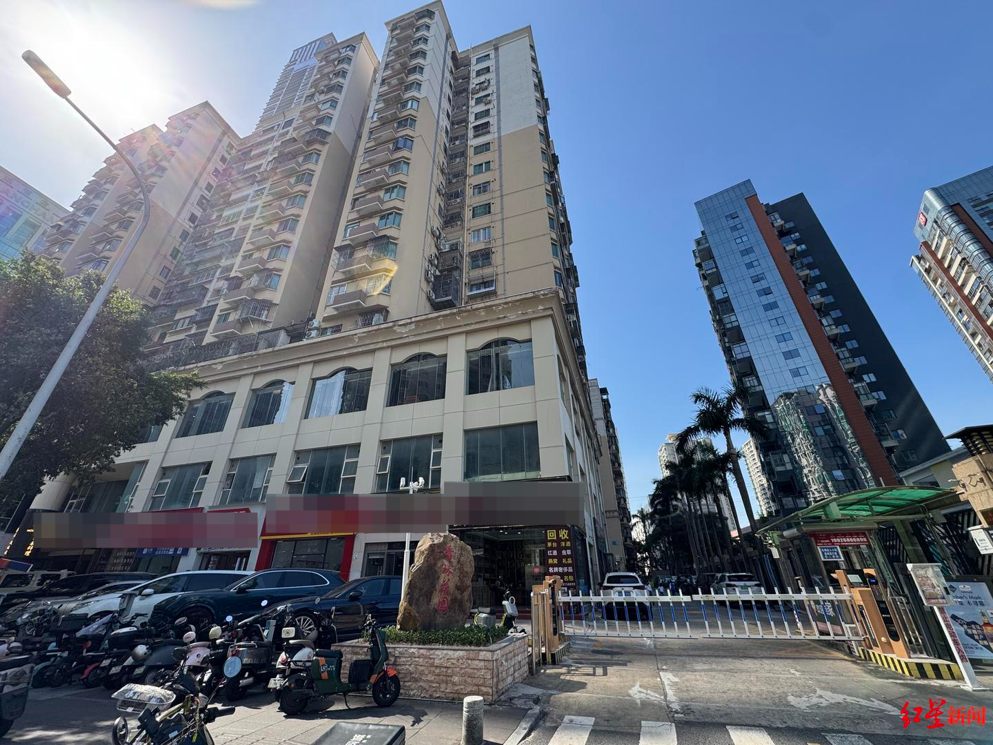 ▲香珠花园项目现状,此后发生的诸多事件均因这个项目而起