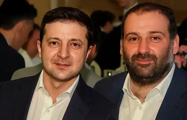 泽连斯基(左)和明季奇(右) 社交媒体