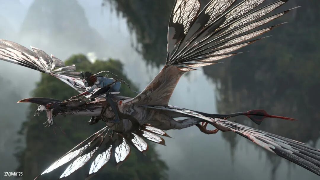 《阿凡达:火与烬》效果图 图/20世纪影业官方微博