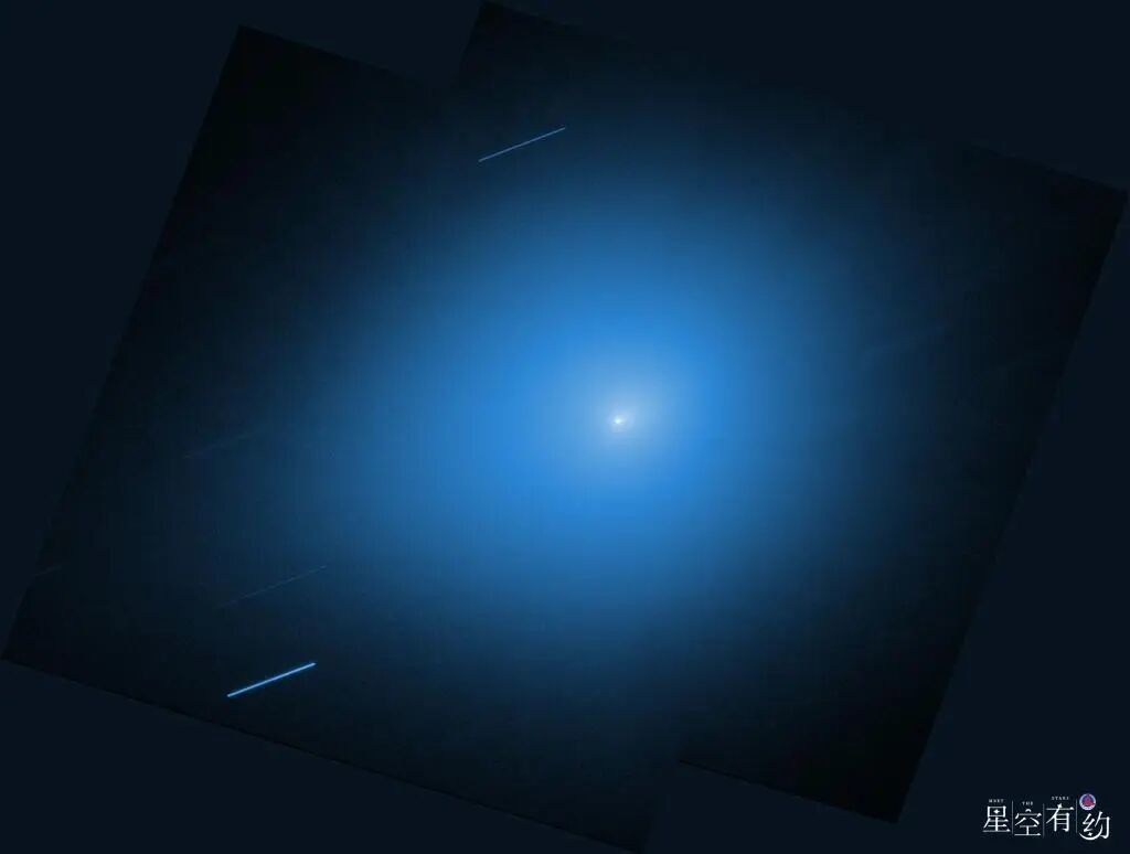 2025年11月30日,哈勃太空望远镜拍摄的阿特拉斯。(来源美国国家航空航天局)