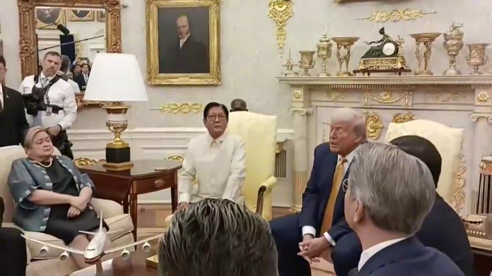 #冰汝的随手拍 美菲总统会晤 #白宫 #美国