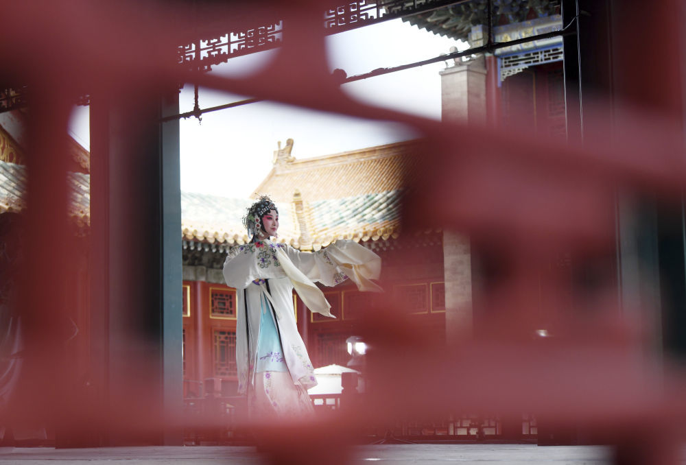 2021年/故宫畅音阁唱响昆曲/摄影:金良快