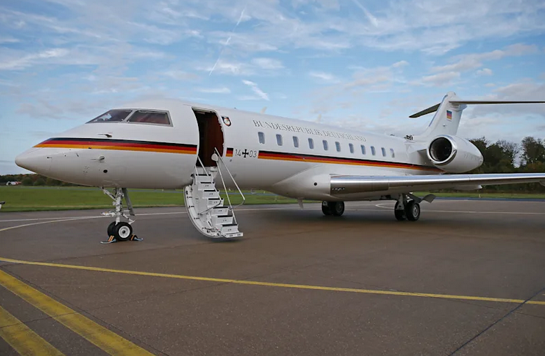 德国“5000”政府专机,资料图 图源:德媒