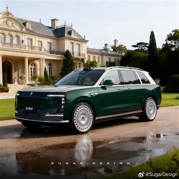 比S800气场更强！博主绘制尊界SUV效果图：对开门安排了