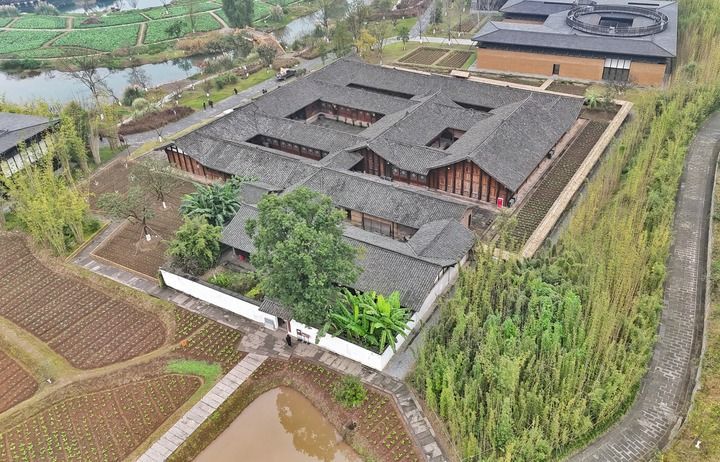图为中国营造学社旧址（2024年12月24日摄）。新华社记者 刘坤 摄
