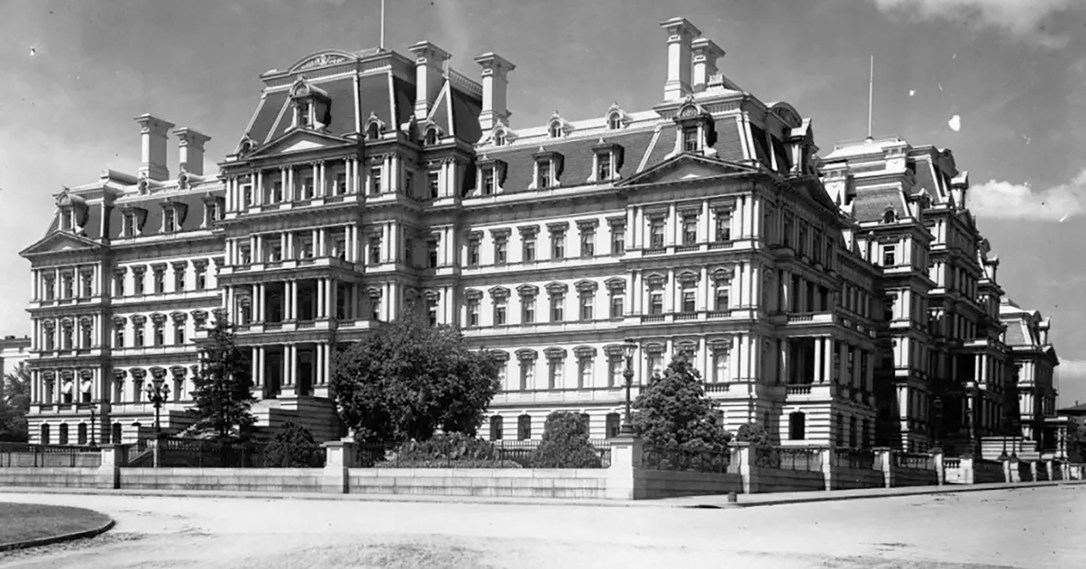 1917年,美国战争部在这栋大楼内办公。