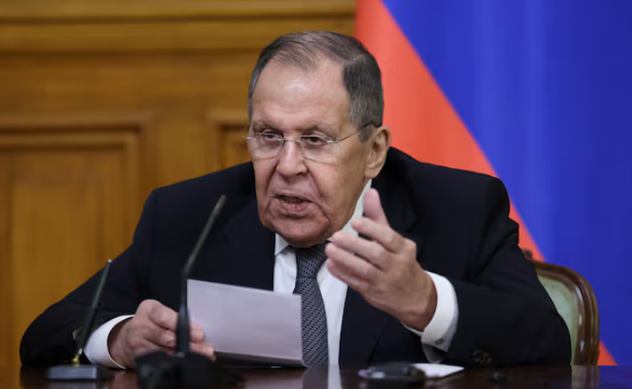 俄罗斯外长拉夫罗夫 图:资料