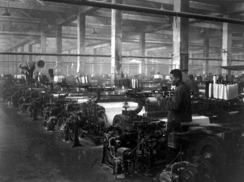 纺纱厂。方大曾 摄（方大曾纪念室供图）