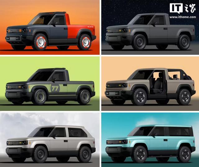 贝索斯投资的Slate低价可变形电动皮卡预订量已超10万