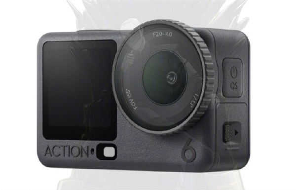 大疆Action 6运动相机官宣11月13日发布：方形CMOS、可变光圈镜头