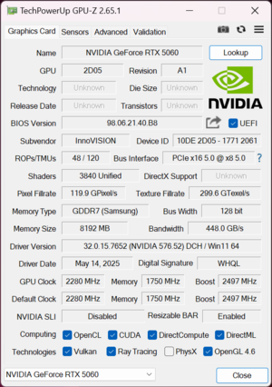 甜品性能大升级 映众GeForce RTX 5060 8GB曜夜X2显卡评测