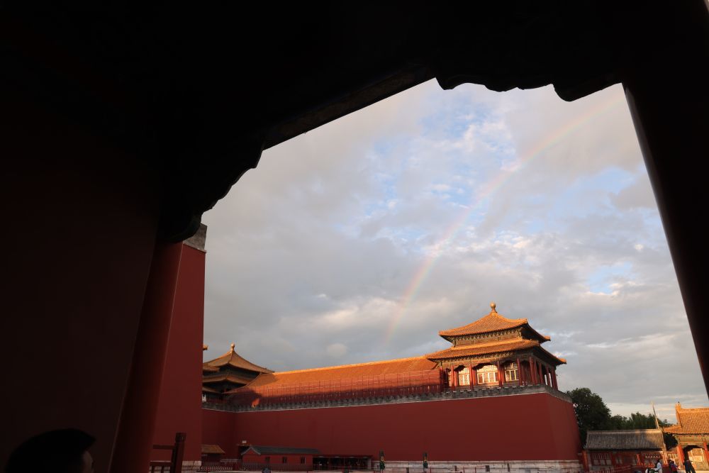 2020年/故宫彩虹/摄影:邢广利