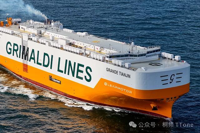 2025年 TIANJIN号满载零跑B10 起航欧洲 也印证着零跑“一直在路上”