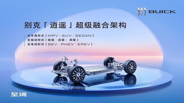别克发布高端子品牌“至境” “逍遥”超级融合架构首发