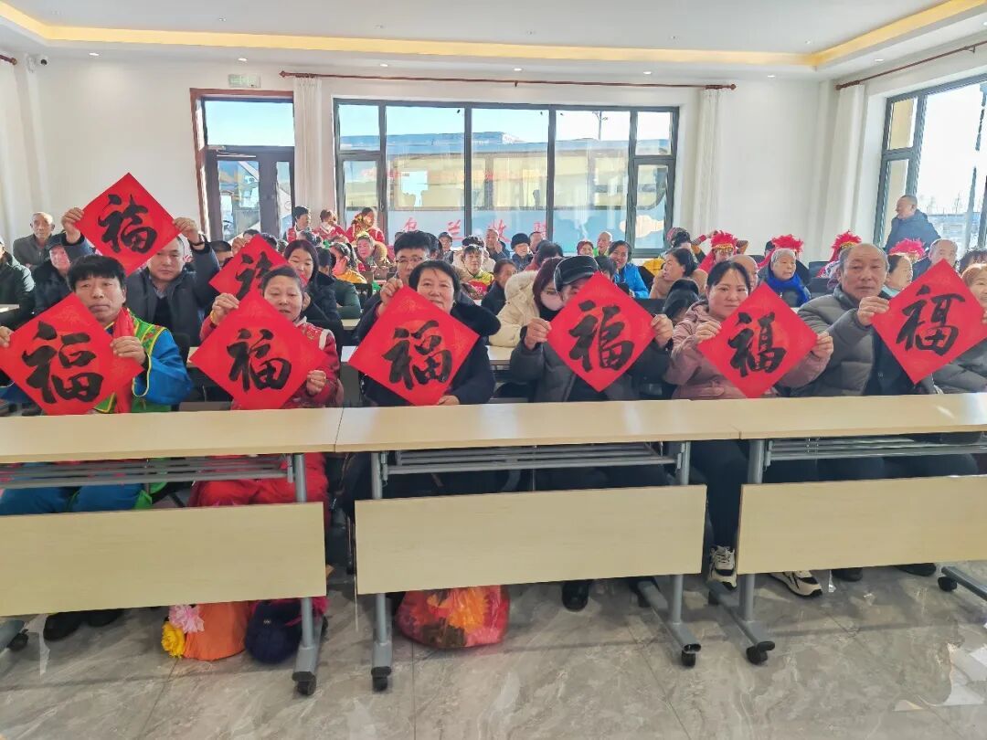 五家子村村民参与春节活动/资料图。