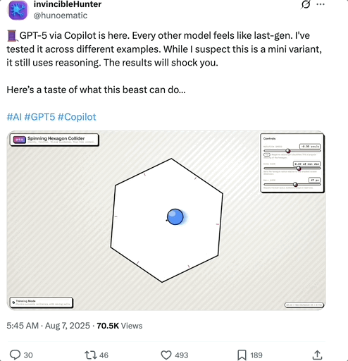 GPT-5内测抢先公布:日常推理首次击败人类,编程数学科学问题能力都很强