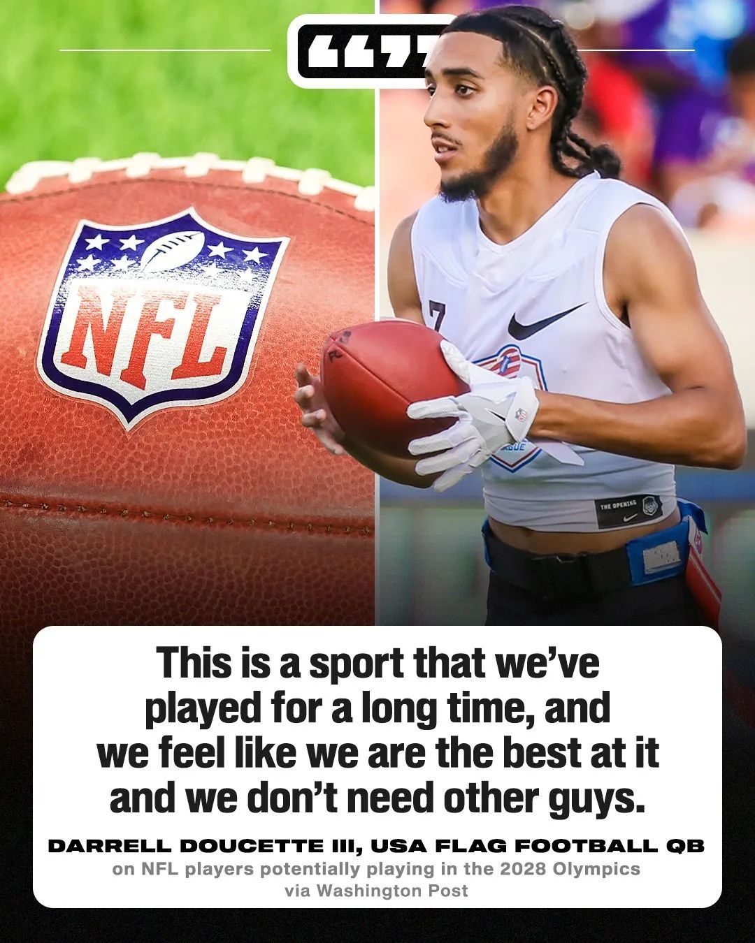 为了冲出美国,NFL打起了奥运会的主意