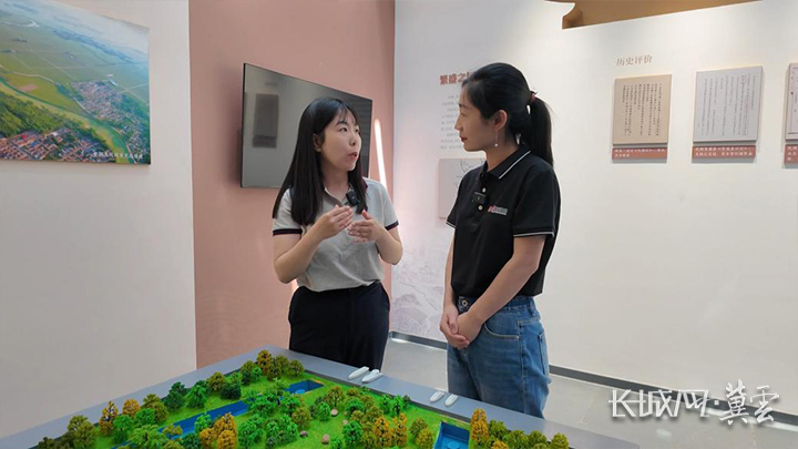 采访现场。长城网·冀云客户端讯记者 崔上 摄