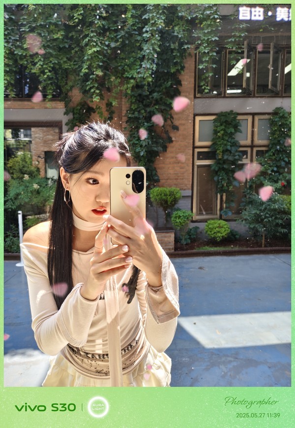 使用vivo S30拍摄