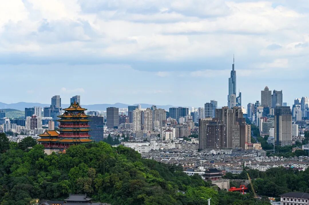 南京城市风光。图/图虫创意