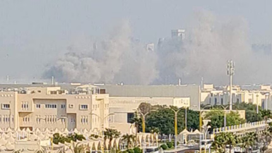 当地时间9月9日,以色列对多哈发动空袭。图源:外媒