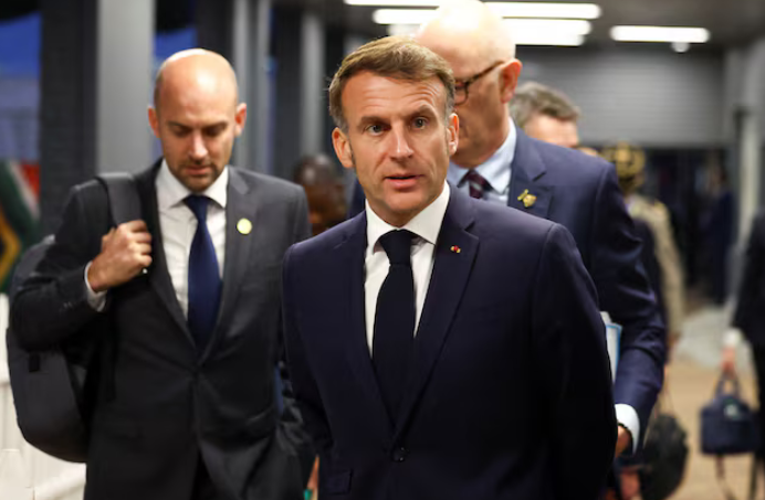 法国总统马克龙,资料图 图源:英媒