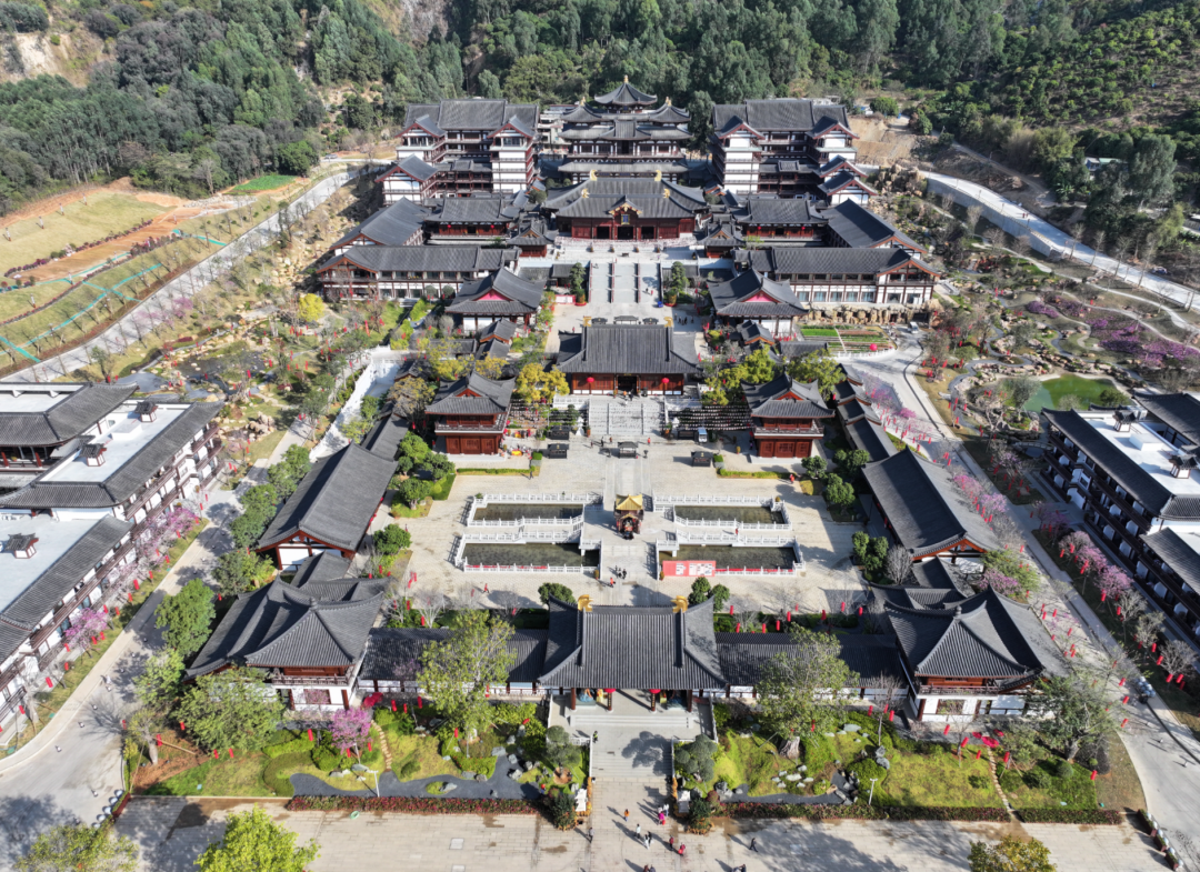 走进广州禅意园林新地标:百花古寺正念园林_凤凰网