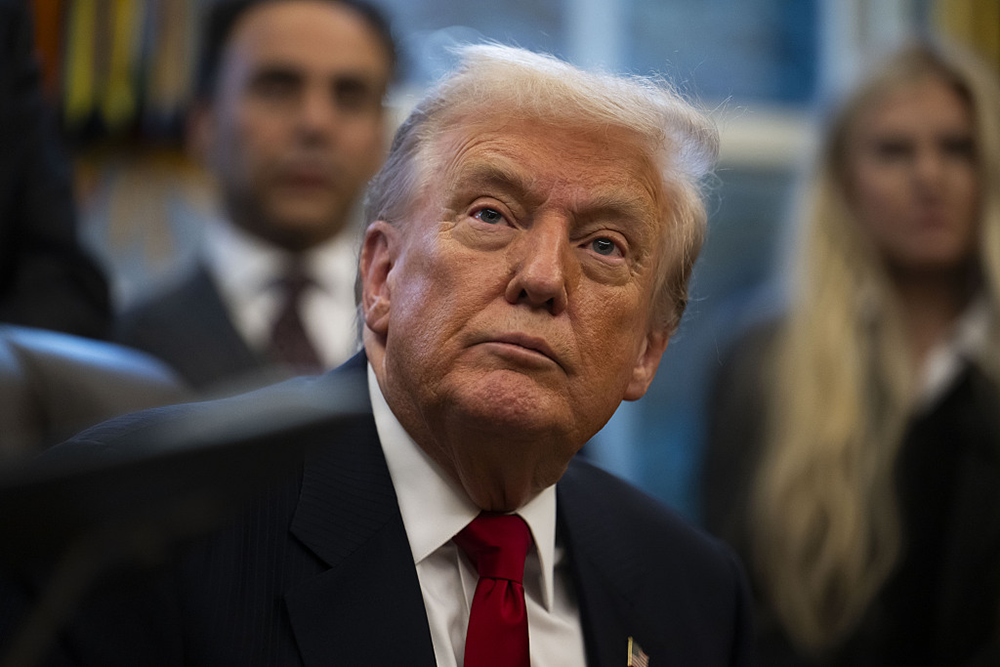 美国总统特朗普。视觉中国 资料图