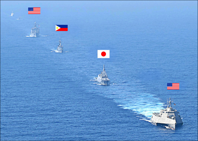 2025年5月美菲举行“肩并肩”联合军演,日本实质性参与其中。日本防卫省