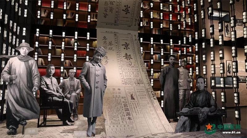 金华籍红色新闻人物群像。